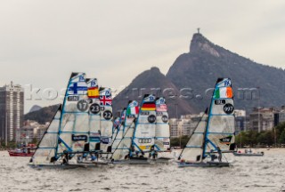 Aquece Rio Ã± International Sailing Regatta 2015 is the second sailing test event in preparation for the Rio 2016 Olympic Sailing Competition. Held out of Marina da Gloria from 15-22 August, the Olympic test event welcomes more than 330 sailors from 52 nations in Rio de Janeiro, Brazil.