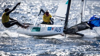 Aquece Rio Ã± International Sailing Regatta 2015 is the second sailing test event in preparation for the Rio 2016 Olympic Sailing Competition. Held out of Marina da Gloria from 15-22 August, the Olympic test event welcomes more than 330 sailors from 52 nations in Rio de Janeiro, Brazil.