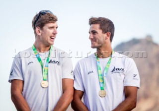 Aquece Rio Ã± International Sailing Regatta 2015 is the second sailing test event in preparation for the Rio 2016 Olympic Sailing Competition. Held out of Marina da Gloria from 15-22 August, the Olympic test event welcomes more than 330 sailors from 52 nations in Rio de Janeiro, Brazil.