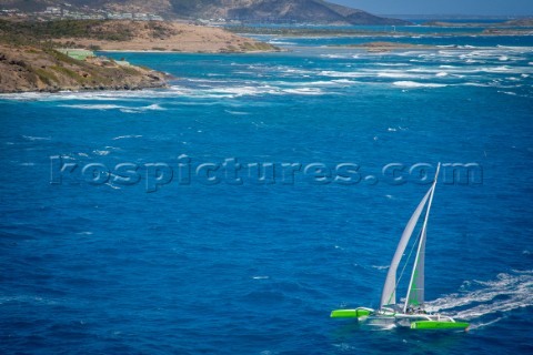 MOD 70 Phaedo 3   Saint Marteen Heineken Regatta  around the Island race