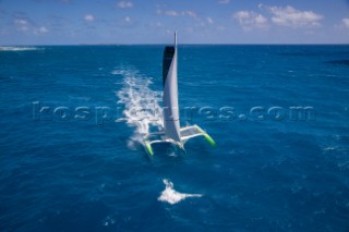 MOD 70 Phaedo 3   Saint Marteen, Heineken Regatta,  around the Island race.