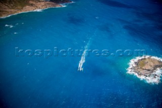 MOD 70 Phaedo 3   Saint Marteen, Heineken Regatta,  around the Island race.