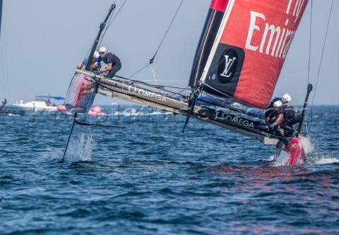 Americas Cup arrives in Muscat Practice race Louis Vuitton Americas Cup World Series Oman 2016 First