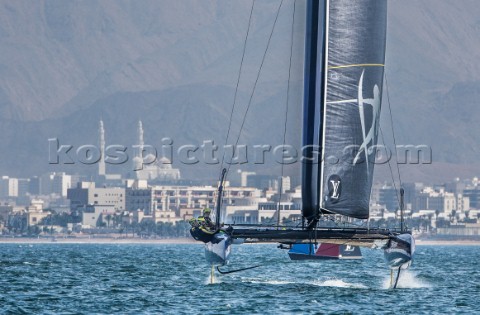 Louis Vuitton Americas Cup World Series 2016 Oman Artemis Racing Nathan Outteridge Iain Percy Luke P