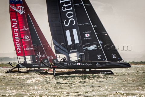 Louis Vuitton Americas Cup World Series 2016 Oman Emirates Team New Zealand Glenn Ashby Pete Burling