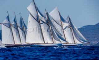 The Big Class Day Sail , SYC 2016, Schooners sailing in the Bay of Palma, 22nd of June 2016