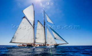 The Big Class Day Sail , SYC 2016, Schooners sailing in the Bay of Palma, 22nd of June 2016