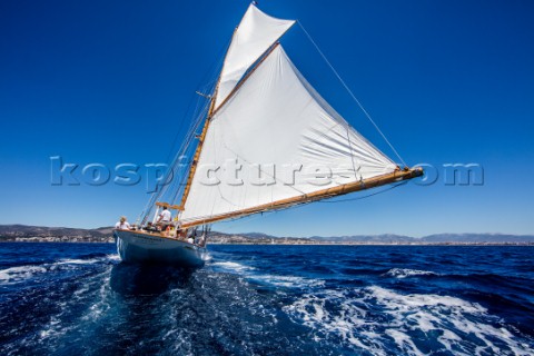 The Big Class Day Sail  SYC 2016 Schooners sailing in the Bay of Palma 22nd of June 2016