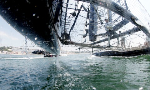 Americas Cup AC45 Energy Team sponsored by Corum racing in Cascais Portugal