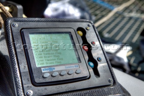 Instruments to communicate the rules and with judges at the AC45 World Series catamarans
