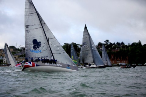 COWES ENGLAND  JUNE 30 Armed Forces Day Solo round the world sailor Dee Caffari MBE appointed a Hono