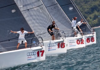 Malcesine, 15/07/11  Audi Sailing Series Melges 32  Start