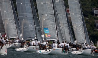 Malcesine, 15/07/11  Audi Sailing Series Melges 32  Fleet race