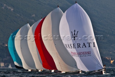 Malcesine 160711  Audi Sailing Series Melges 32  Fleet race