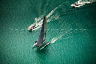 BOL DOR MIRABAUD, JUNE 15TH 2013: SUI9 Decision 35 race for the Bol dOr 2013 on the Geneva Lake, Switzerland.