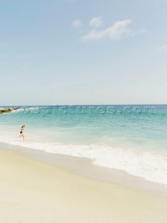 This is a scenic view of Laguna beach California.