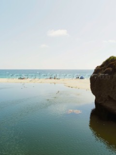 This is a scenic view of Laguna beach California.