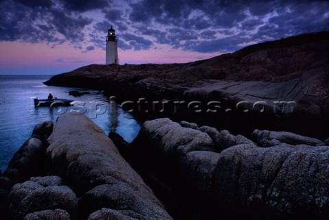 This  ocean island is a few miles from coastal Maine  It is home to one of the largest Puffin popula