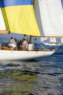 Tara Getty helms Skylark in the close match with Argyll  to the finish of the Blue Bird Cup 2011