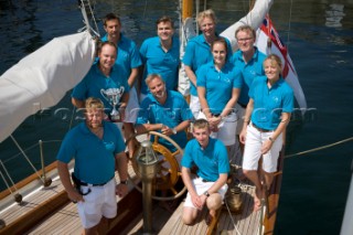 Les Regates Imperiales 2012 - onboard Skylark of 1937