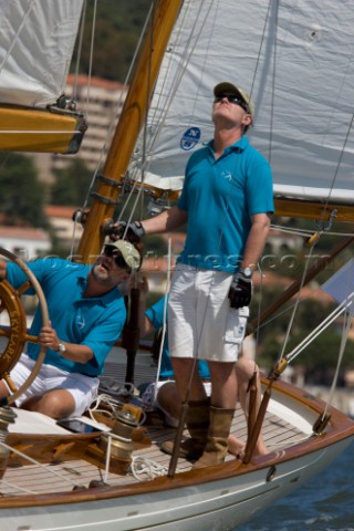 Les Regates Imperiales 2012  onboard Skylark of 1937