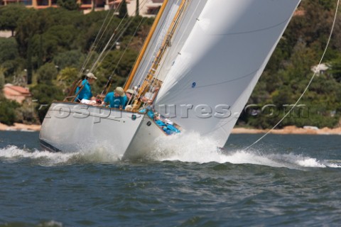 Les Regates Imperiales 2012  onboard Skylark of 1937