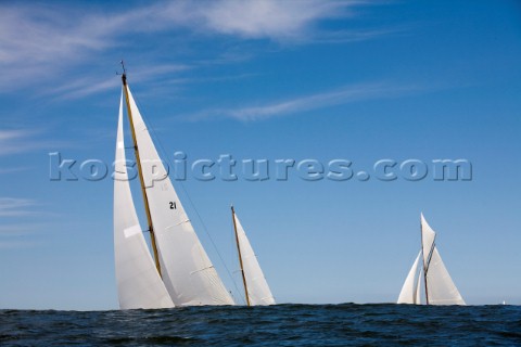 Les Regates Imperiales 2012  onboard Skylark of 1937