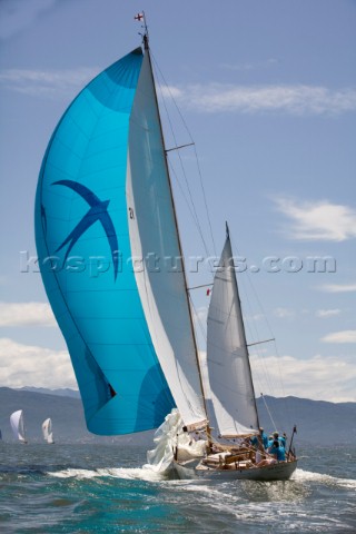 Les Regates Imperiales 2012  onboard Skylark of 1937