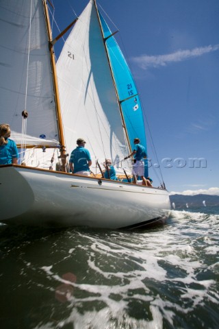 Les Regates Imperiales 2012  onboard Skylark of 1937