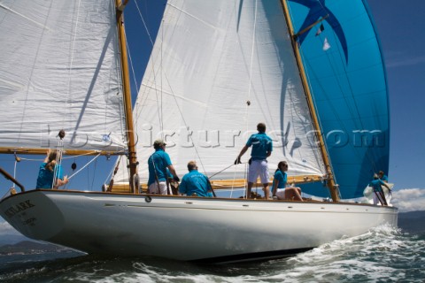 Les Regates Imperiales 2012  onboard Skylark of 1937