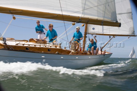 Les Regates Imperiales 2012  onboard Skylark of 1937