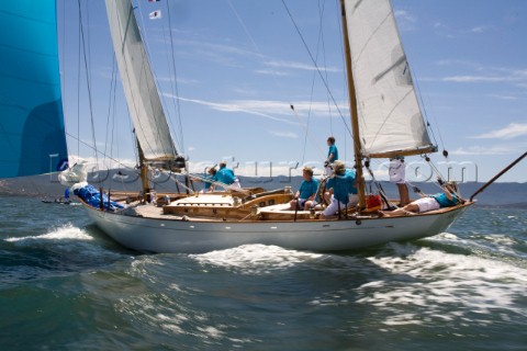 Les Regates Imperiales 2012  onboard Skylark of 1937