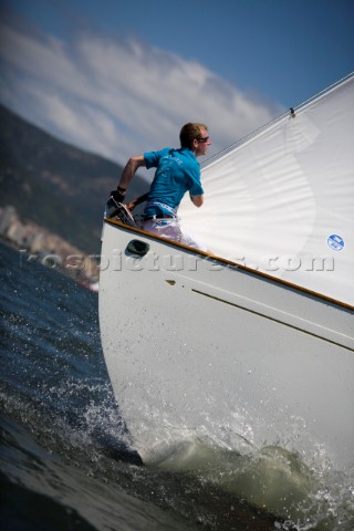 Les Regates Imperiales 2012  onboard Skylark of 1937