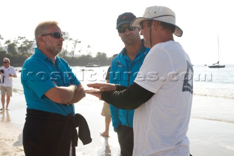 Les Regates Imperiales 2012  onboard Skylark of 1937