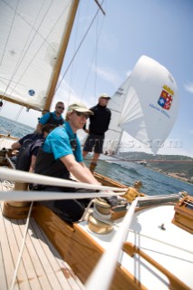 Les Regates Imperiales 2012 - onboard Skylark of 1937