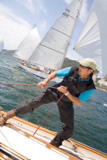 Les Regates Imperiales 2012 - onboard Skylark of 1937