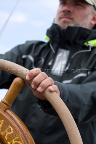 Les Regates Imperiales 2012  onboard Skylark of 1937