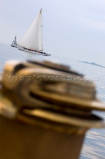 Les Regates Imperiales 2012 - onboard Skylark of 1937