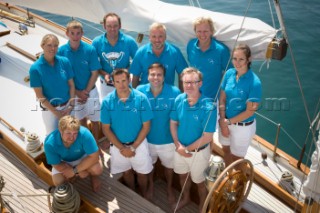 Les Regates Imperiales 2012 - onboard Skylark of 1937