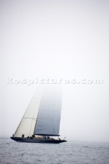 J Class Lionheart built in aluminium launched June 2010 of Hoek Design, Netherlands. The largest J-Class yacht afloat.