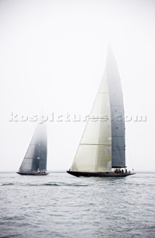 J Class Lionheart built in aluminium launched June 2010 of Hoek Design Netherlands The largest JClas