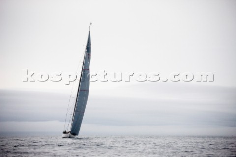 J Class Ranger racing in Falmouth 2012