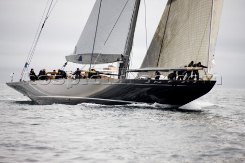 J Class Lionheart built in aluminium launched June 2010 of Hoek Design Netherlands The largest JClas