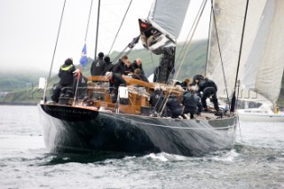 J Class Lionheart built in aluminium launched June 2010 of Hoek Design, Netherlands. The largest J-Class yacht afloat.