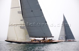 J Class Lionheart built in aluminium launched June 2010 of Hoek Design, Netherlands. The largest J-Class yacht afloat.