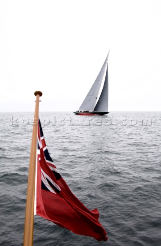 J Class Yacht Rainbow at the J Class regatta Falmouth