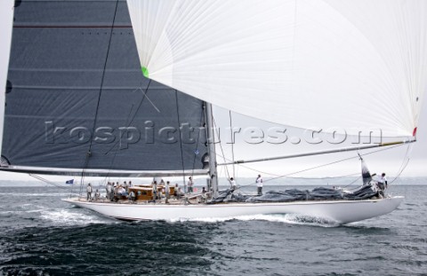 J Class Yacht Ranger at the J Class regatta Falmouth 2012