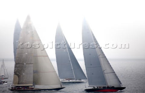 J Class racing at Falmouth 2012
