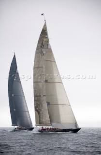 J Class racing at Falmouth 2012