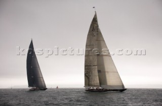 J Class racing at Falmouth 2012